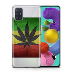 König Taske mobiltelefonbeskytter til Samsung Galaxy Note 20 Case Cover Bag Bumper Cases TPU Cannabis