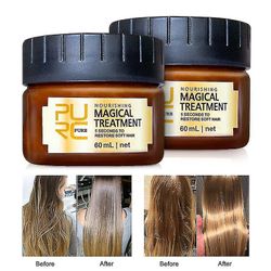 Mikasa 60 Ml Magic Behandling Mask 5 sekunder Reparation Damage Restore Soft Hair for alle hårtyper keratin hår og hovedbund Pleje