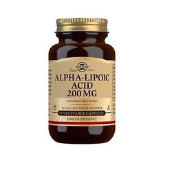 Solgar Alfalipoiinihappo 200mg Vegicaps 50 (12536281)