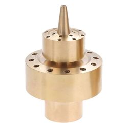 1 tuuman messinki DN25 suihkulähteen suutinpylvään vesisuihkulähteen suutin sprinklerisuihkut lampeen tuovat kauniin visuaalisen ilmeen Messingin väri