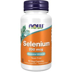 NOW Foods Selenium 200mcg kapselit 90