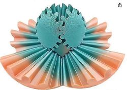 Innovatiivinen 3D-tulostettu vaihdepallo pyörivä lelu lasten älyllinen lelu pyörivä vaihdepallomalli koristeet kuumin fidget-esine Candy 8cm