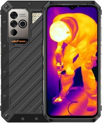 Ulefone Power Armor 19t, 17GB + 256GB, lämpökuvaus 4g kestävä puhelin Musta