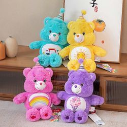 Love Bear pehmolelu Carebears Sateenkaarikarhu täytetty nukke syntymäpäivälahja Violetti