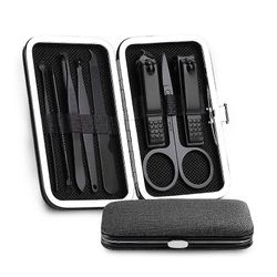 Nail Manicure Sæt Suit Saks Stål Rustfrit Pedicure Tool File Care Travel Hygiejne Kit Nail Trimmer Cutter Tool Set