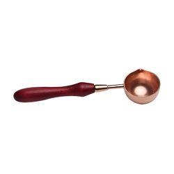 Skedpinnar Vintage spis Brinnande vax Smälthållare Gryta Tätning Stämpel Lim Spoon