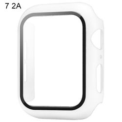 litelamg Watch Screen Protector Bubble Free Bubble Free PC Smart Watch Screen Protective Case til Apple Watch 6 / SE 7 2A