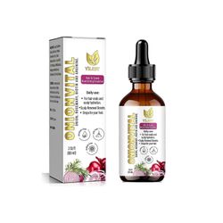 unbrand 60ml Onion Hair Growth Oil - Hiusseerumi sipulilla, rosmariinilla, biotiinilla ja arginiinilla - kosteuttava seerumi päänahan ja hiusten ho...
