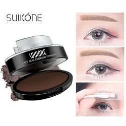 7.5g Suikone A-1622 Kvinder Eye Makeup Øjenbryn Enhancer Øjenbryn Stempel Pulver