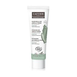 Cattier Green Clay Mask (Oily Skin) 100 ml of cream