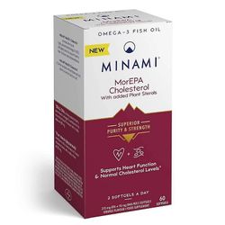 Minami Nutrition MorEPA Kolesteroli pehmeät geelit 60