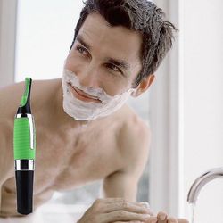 Smukke mænd body nose næse næse øjenbryn ansigtsbehåring klipper trimmer barbermaskine