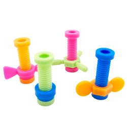 4kpl Fidget lyijykynän päälliset taskukokoinen värikäs pyörivä ruuvikehruu monikäyttöinen lievittää ikävystymistä Fidget lelut pyörivä yläsormenpää...