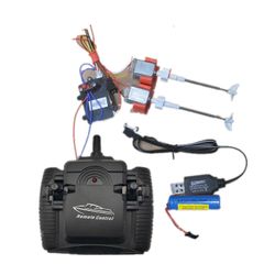 Rc venemalli Boot Kit Akseli + pistorasia + moottori + potkuri + ohjain + vastaanotin Kit Fk-Hyvä laatu 125MM