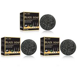 1/2 / 3kpl Spartan harmaat hiukset käänteinen tanko, harja harmaa käänteinen tanko, hiukset tummentavat palasaippua 3PCS