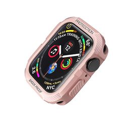 Stødsikkert cover til Apple Watch Case 7 6 Se 5 4 3 2 1 44mm 40mm 42mm 38mm Soft Tpu Protector Kofanger til Apple Watch 7 45mm 41mm 42 mm eller 44 ...