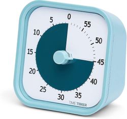 Crexa Time Timer Home - 60 minutters børn Visual Timer Home Edition - Til hjemmeskoleartikler studieværktøj, timer til børneskrivebord, kontorbord ...