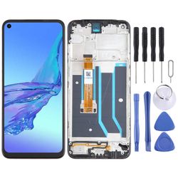 LCD + kosketusnäyttö kehyksellä OPPO A53s 4G: lle