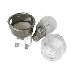 2set E14 Korkean lämpötilan kestävyys 300 Celsius 250v 25w uunilamppu, uuni lampun pidike, uunin valaistus