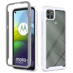 Motorola Moto G9 Power Starry Sky Solid Color -sarjan iskunkestävälle PC:lle + TPU-suojakotelolle