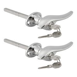 2kpl auton oven ulkopuoliset lukituskahvat SOPIVAT LUKOT 1932 3-ikkunainen coupé 1933 1934 matkustajalle Hopea