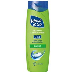 Wash&Go Vask &go 2 i 1 shampoo - Klassisk 400ml