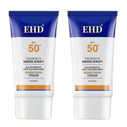Unbrand 2kpl EHD-aurinkovoidetta: kevyt ja rasvaton, suojaa UV-säteiltä.