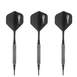 CyeeLife 14g Professional Soft Tip Darts -setti yhdistetyillä lennoilla elektronisille tikkatauluilleDart-taustalaudat 3 kpl