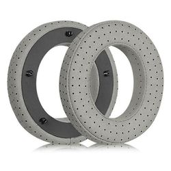 Joustavat kuulosuojaimet Korvatyynyt forFocal Clear Mg Pro -kuulokkeet pyöreät korvakupit Harmaa