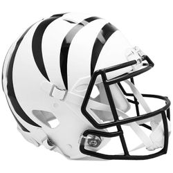 Riddell Speed Aito Kypärä - NFL Cincinnati Bengals Valkoinen