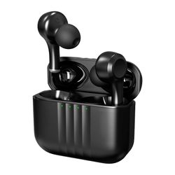 J7 Bluetooth-hodetelefoner Trådløs In-Ear ANC / ENC Dual Microphone Støyreduksjon Bluetooth Headset Privat Modell BK