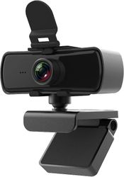 Suren Webcam med mikrofon, 30fps Full Hd 2k 1080p