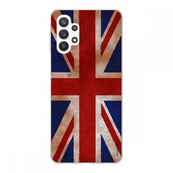 Crazy Kase Sag til Samsung Galaxy A32 5g Soft, Vintage Uk Flag