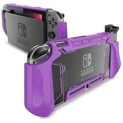 Nintendo kytkin kotelo mumba-sarjan terä tpu grip suojaa poukamaa Violetti