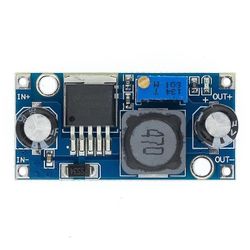 Kredsløbstilbehør lm2596s lm2596 lm2596 adj dc-dc step-down modul 5v/12v/24v justerbar spænding regulator 3a lm2596 modul zhicha