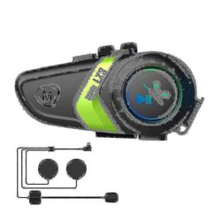 Lx3 hjelm Bluetooth headset 1200mah motorsykkel Bt5.0 trådløs håndfri samtale stereo anti-jamming