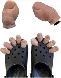 Henkilökohtainen Crocs Toe Charm -setti 3D-hiussuunnittelulla tee-se-itse-jalkinekoristeisiin, jotka sopivat naisille, miehille ja lapsille Ei hiuk...