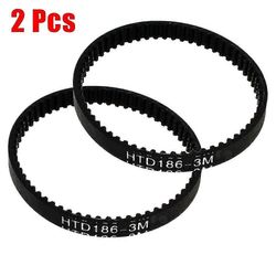 2PCS hammashihnakäyttö HTD186-3M Karcher FC3: lle FC5 kovan lattian puhdistusaine X.605-500 hihnan varaosat Karcher FC3 ~ 12659: lle
