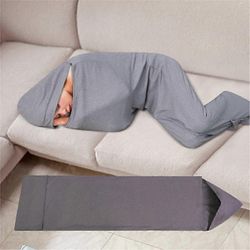 Swaddle aikuisille, puettava peitto, makuupussipeitto, matkapeitto lentokonehotelli, vähentää ahdistusta halata selkääsi, varmista rauhallinen yön ...