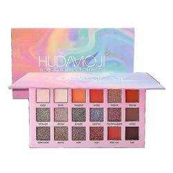 18 Farve Soft Glam Matte Eyeshadow Glitter Eye Shadow Øjenskygge Pallete|bronzere & Highlighters