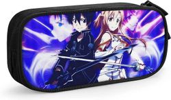 Kerota Sword Art Online Pencase kannettava kynä pussi vetoketju lyijykynälaukku toimisto koulumatka SAOE020236 VÄRI One Size