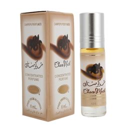 Roll-On-hajuvesi 6 ml:n muslimien eteeriset öljyt, luonnolliset kasviöljyhajuvedet miehille ja naisille (CHOCOMUSK)