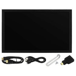 7 tuuman kannettava näyttö IPS 1024x600 LCD HDMI-yhteensopiva VGA AV -tulo DC Type C -virta PC Laptille Black