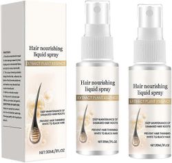 Biotin Hair Growth Essence Spray, 2024 Uusi hiusten kasvusuihke biotiinilla, hiuksia ravitseva nestesuihke, hiustenhoitonestesuihke 2 kpl
