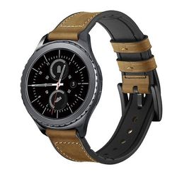 AIR Læderrem og metalramme erstatning for Samsung Galaxy Gear S3 /