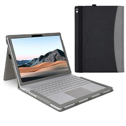 Nahkakotelo MicroSoft Surface Book 3 / 2 / 1 13.5 tuuman Harmaa
