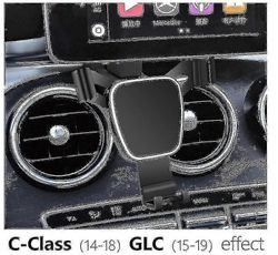 Auton puhelinpidike Mercedes 2014-2018 Benz C luokka C180 C200 C300 GLC luokka 2015-2019 Glc200 Glc260-hy