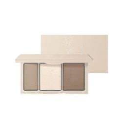 Mikasa Facial Contour Palette Concealer Foundation Makeup 3 farver langtidsholdbare soft touch | Bronzer og highlighter