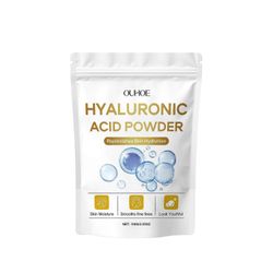 unbrand Hyaluronihappojauhe, hyaluronihapposeerumijauhe, ikääntymistä estävä seerumi, vesiliukoinen kasvonaamiojauhe, välitön kosteutus kuiville ja...