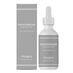 60 ml deoksiriboosisokerigeeliä hiusten kasvuun, deoksiriboosihiusgeeli, hiustenlähtöä ja hilsettä ehkäisevä päänahan hoito 1pcs